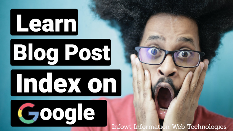 how to find blog post index on google or not in hindi